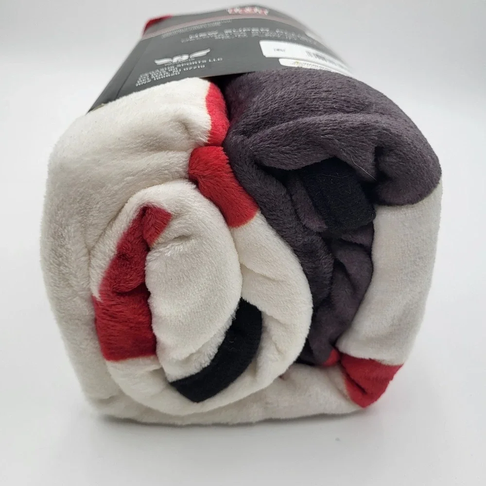 University of Utah Utes Ultra Soft Tailgate Throw Plush Blanket 50